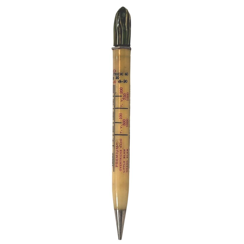 Vintage Vanco Bridge Card Game Scoring Celluloid Mechanical Pencil